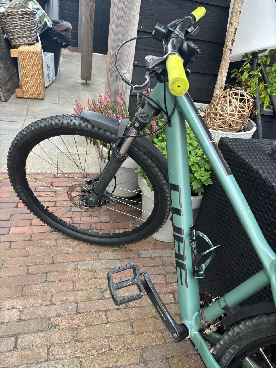 Cube aim pro olive jongensfiets mt S