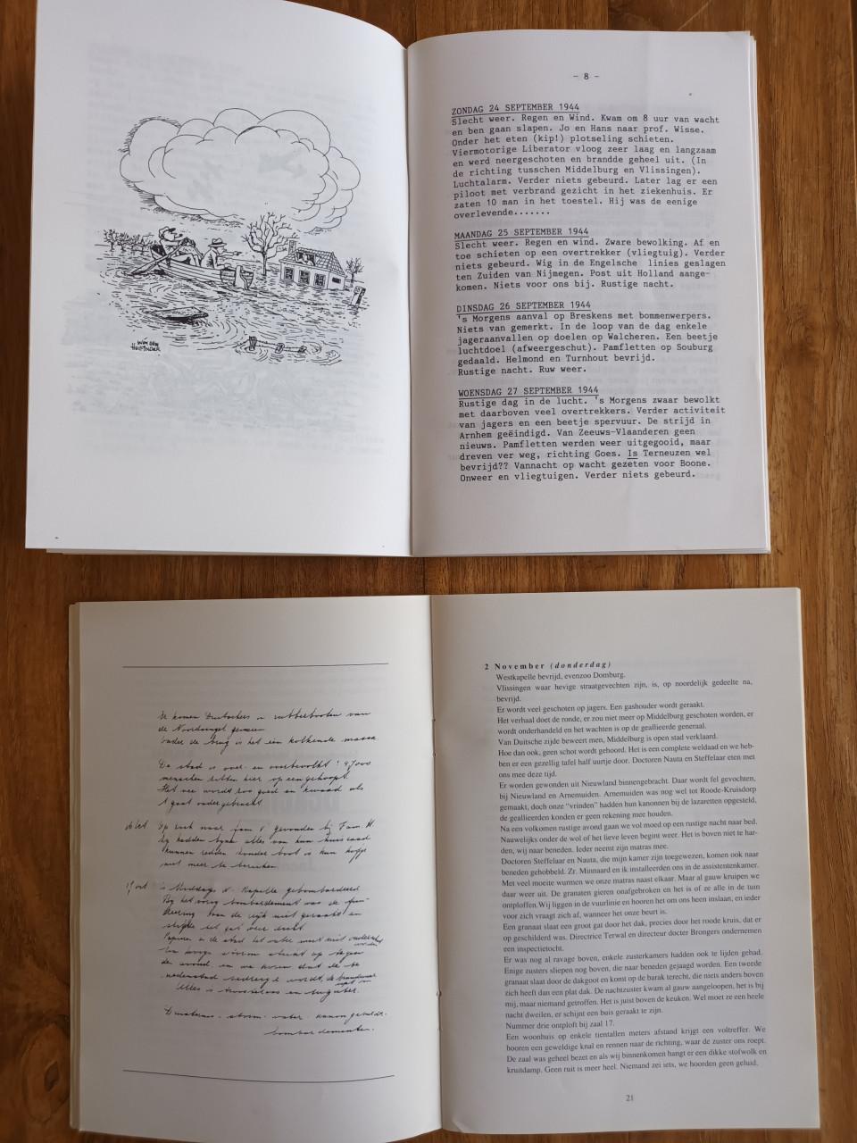 Dagboek van een brandweerman en van een verpleegster