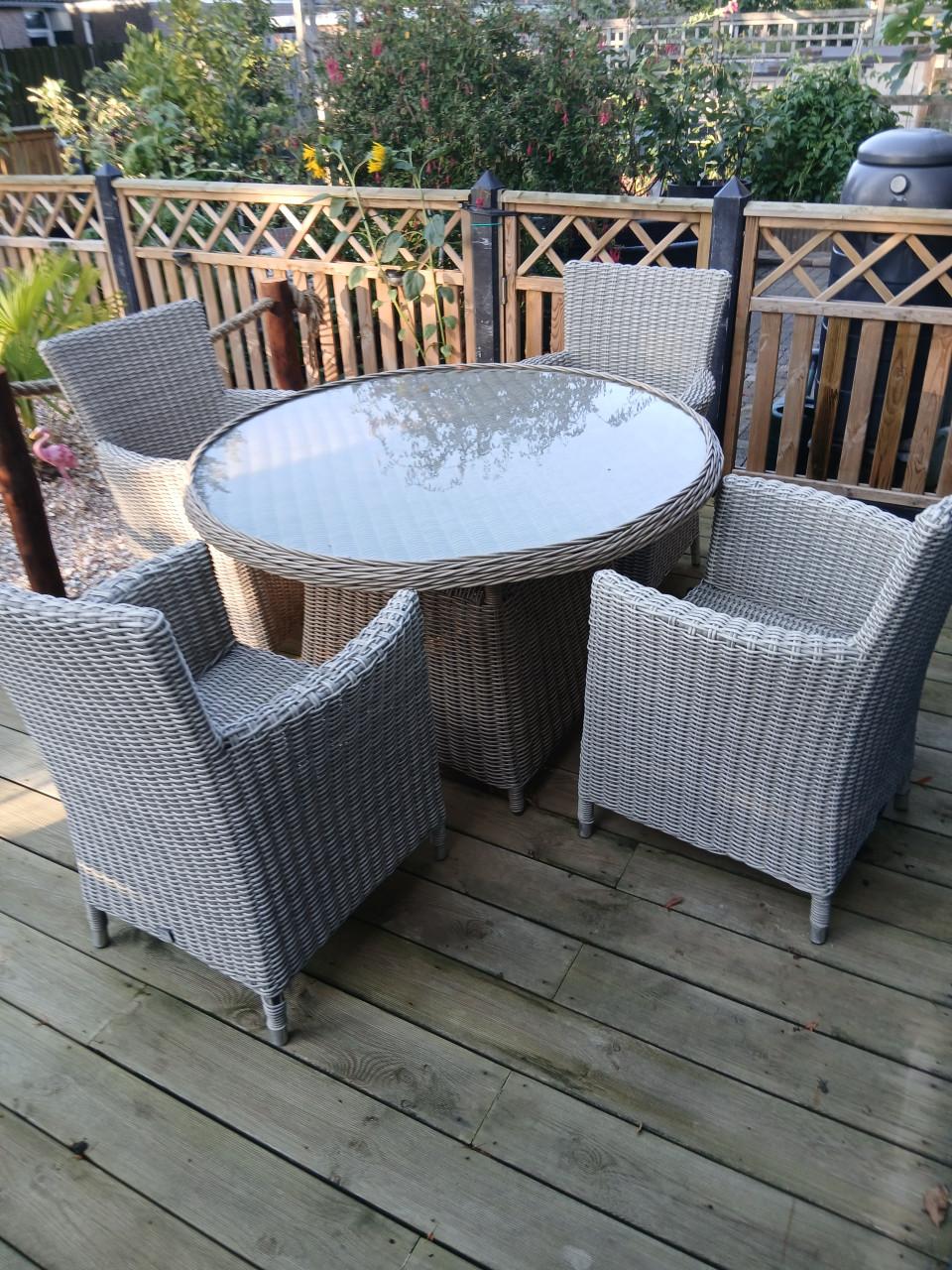 Mooie tuinset