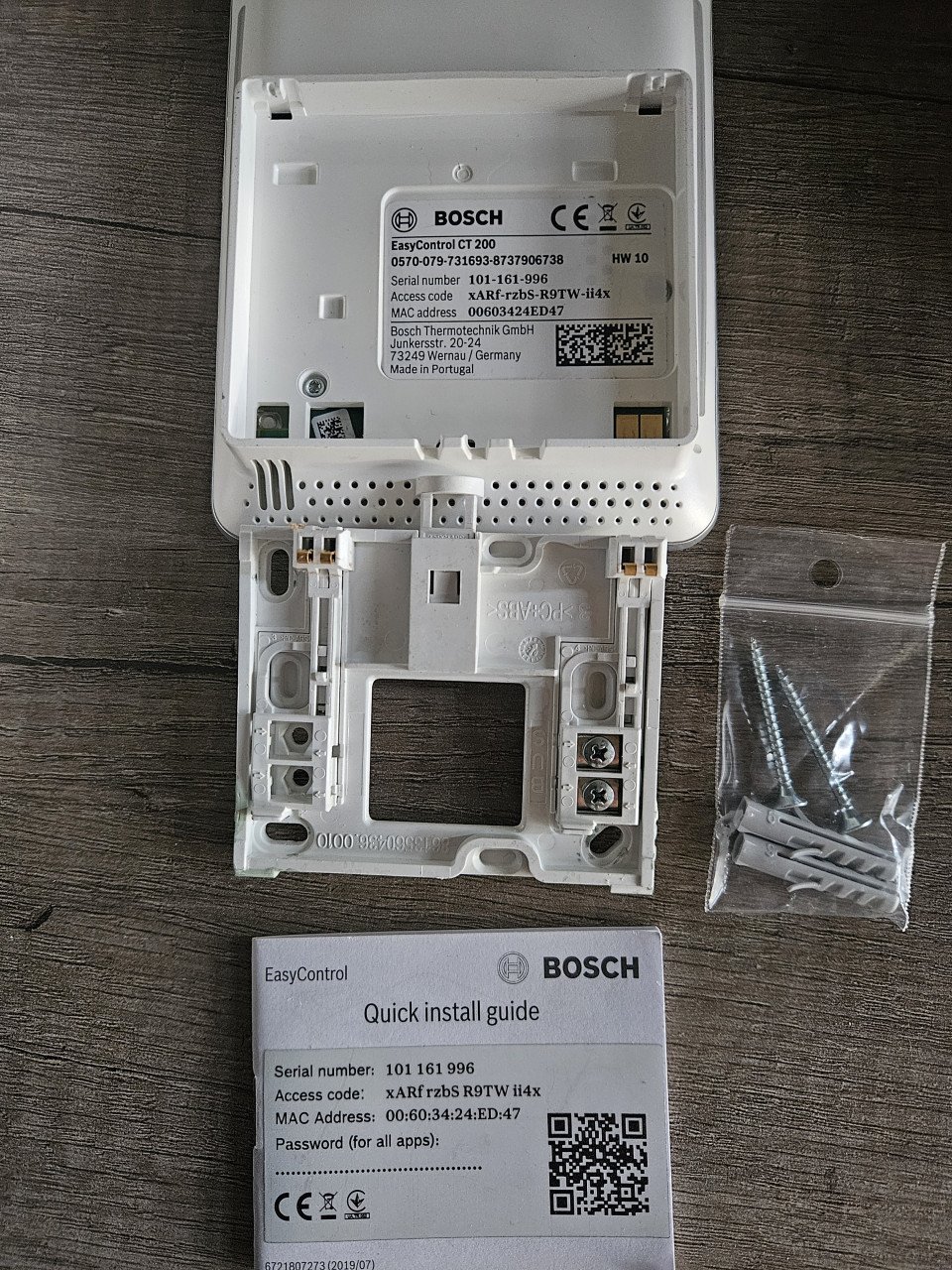Bosch EasyControl bluetooth thermostaat CT 200 nieuw in de doos...