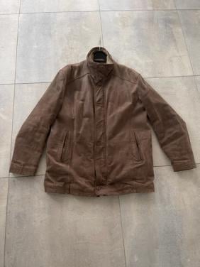 Heren jas, leer