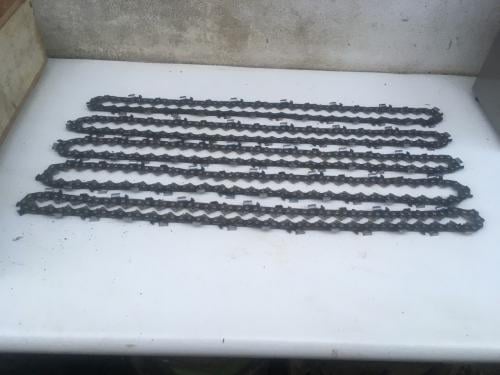 5x zaagketting 15 inch  voor kettingzaag dolmar, husqvarna etc.