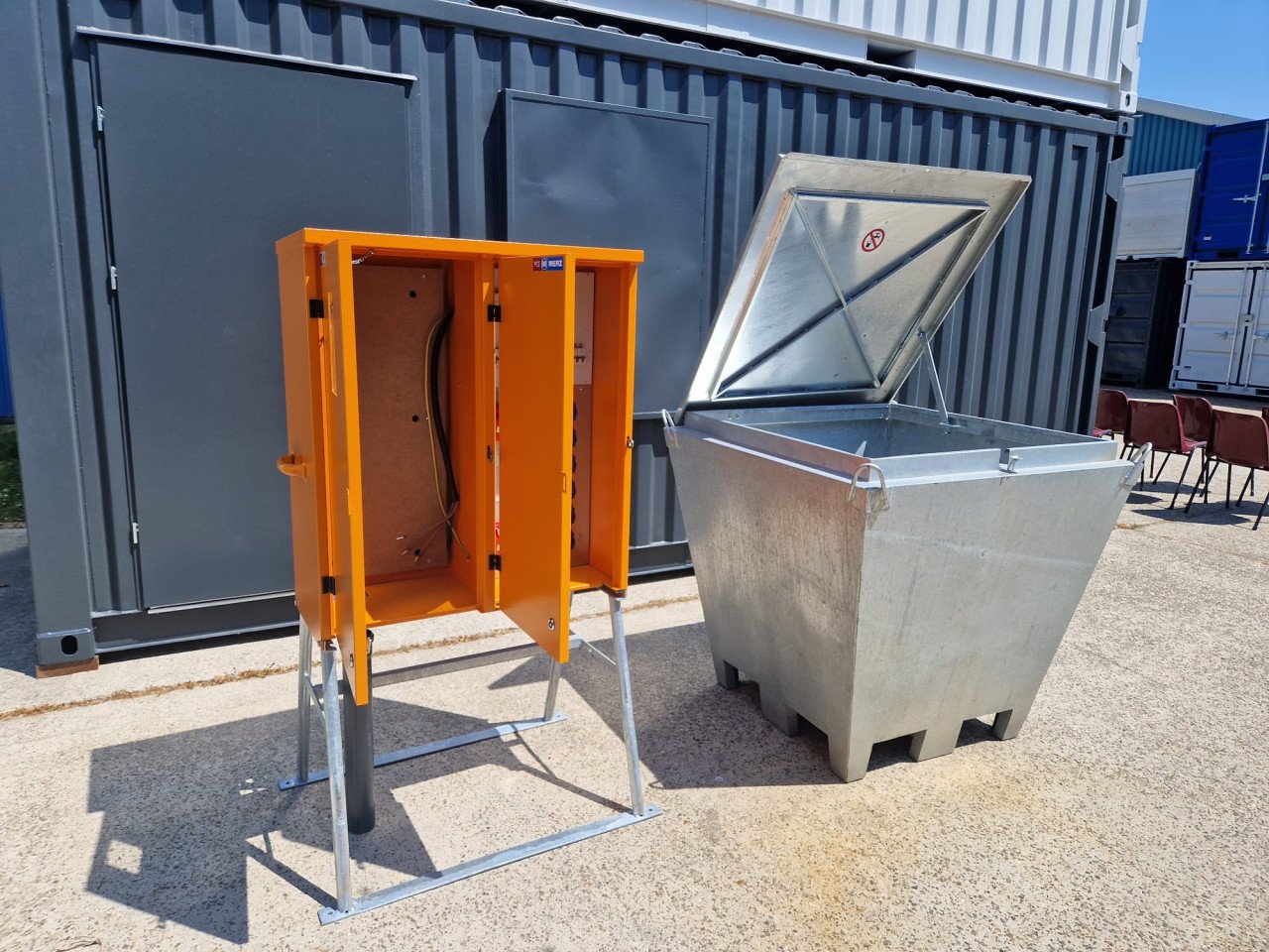 Bouwstroomkasten en waterputten te huur en te koop