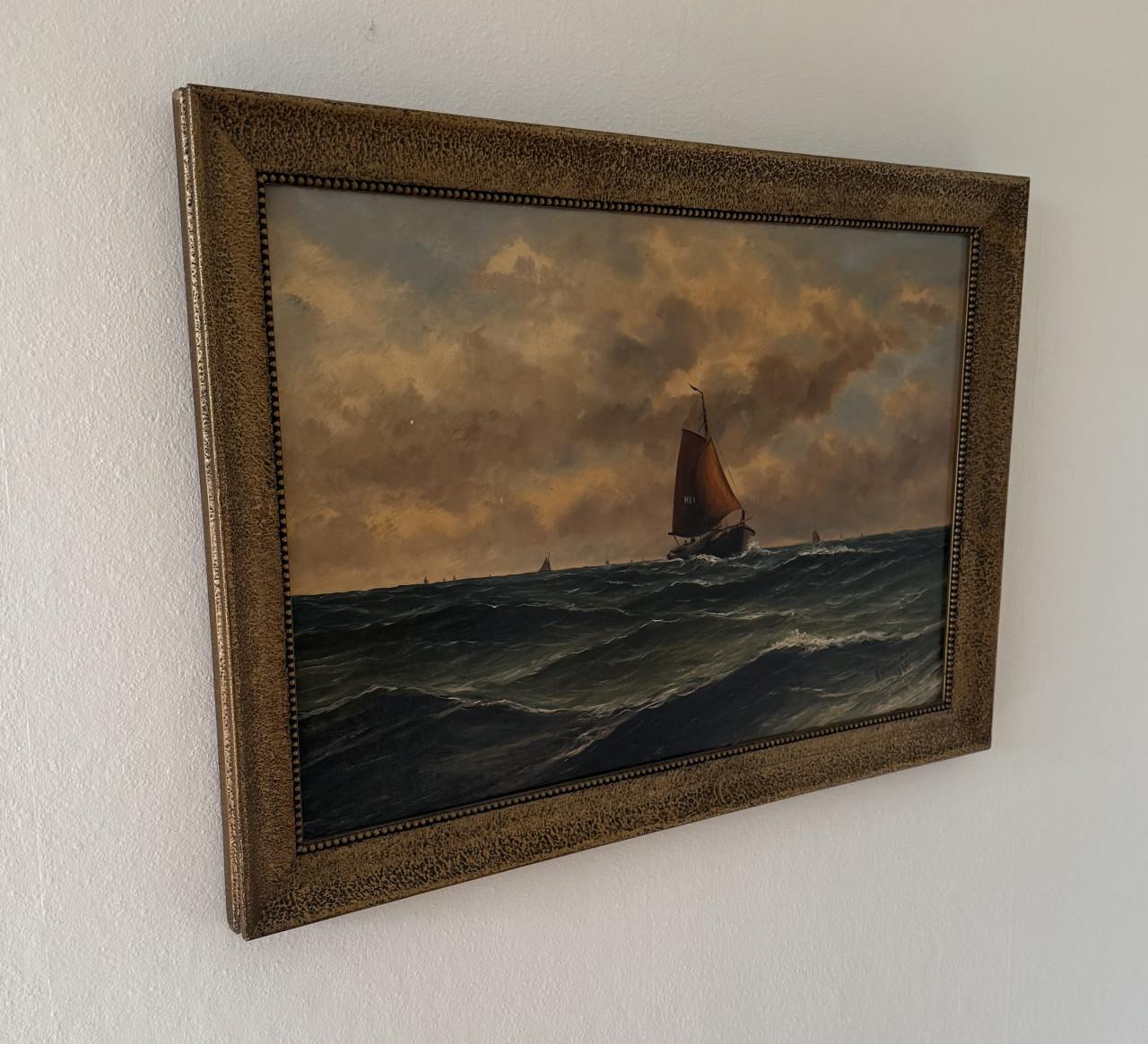 Haaike Abraham Jaarsma Botter op Volle Zee