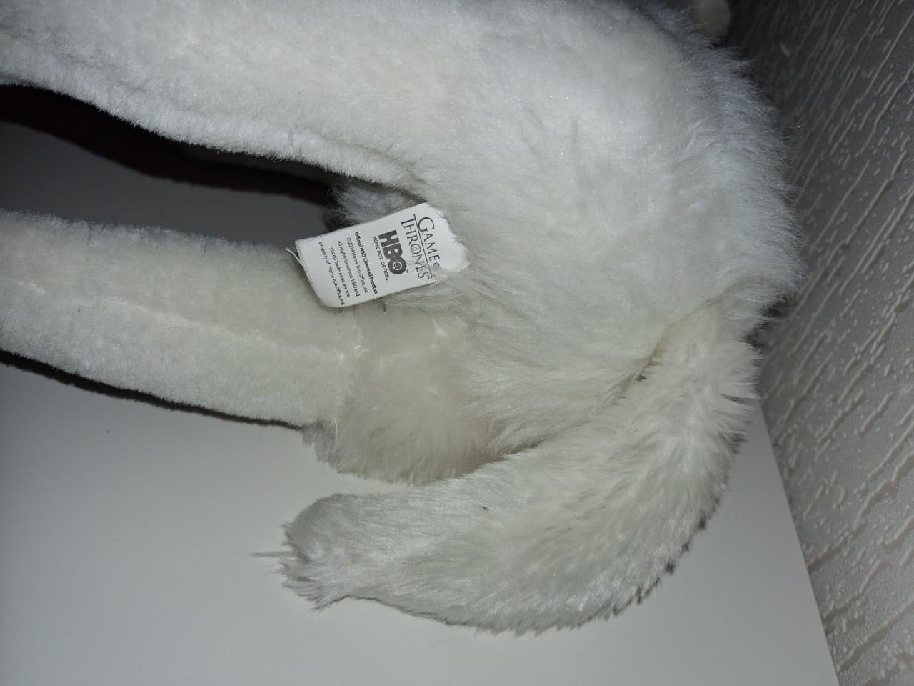 Game of Thrones Ghost direwolf knuffel