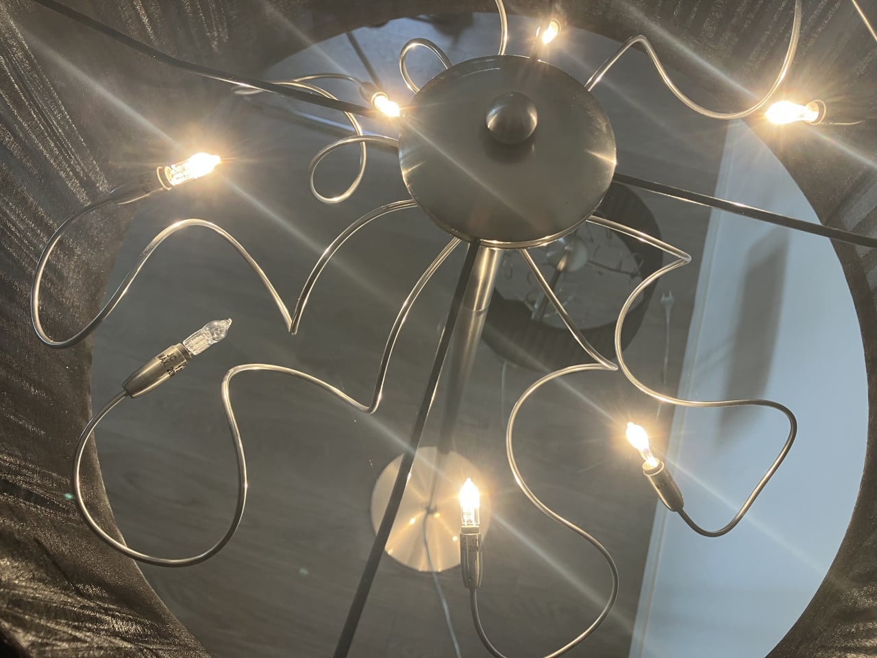 Staande lampen en tafellamp