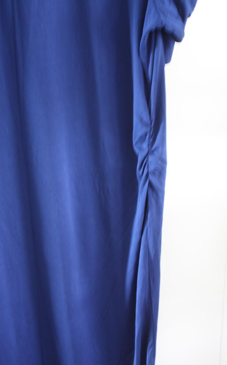 Blauwen jurk  maat 48-50
