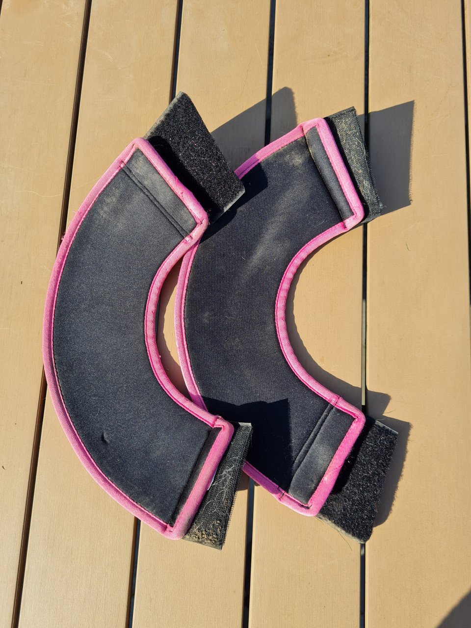 Roze springschoenen