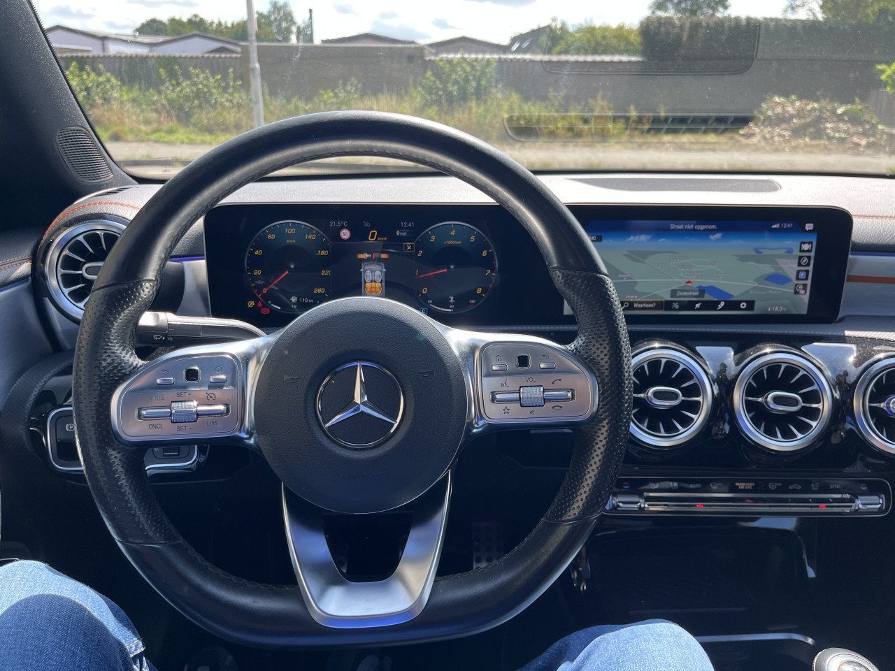 Mercedes CLA 200 Orange Art Edition 2019 Nieuw model Panodak AMG Pakket