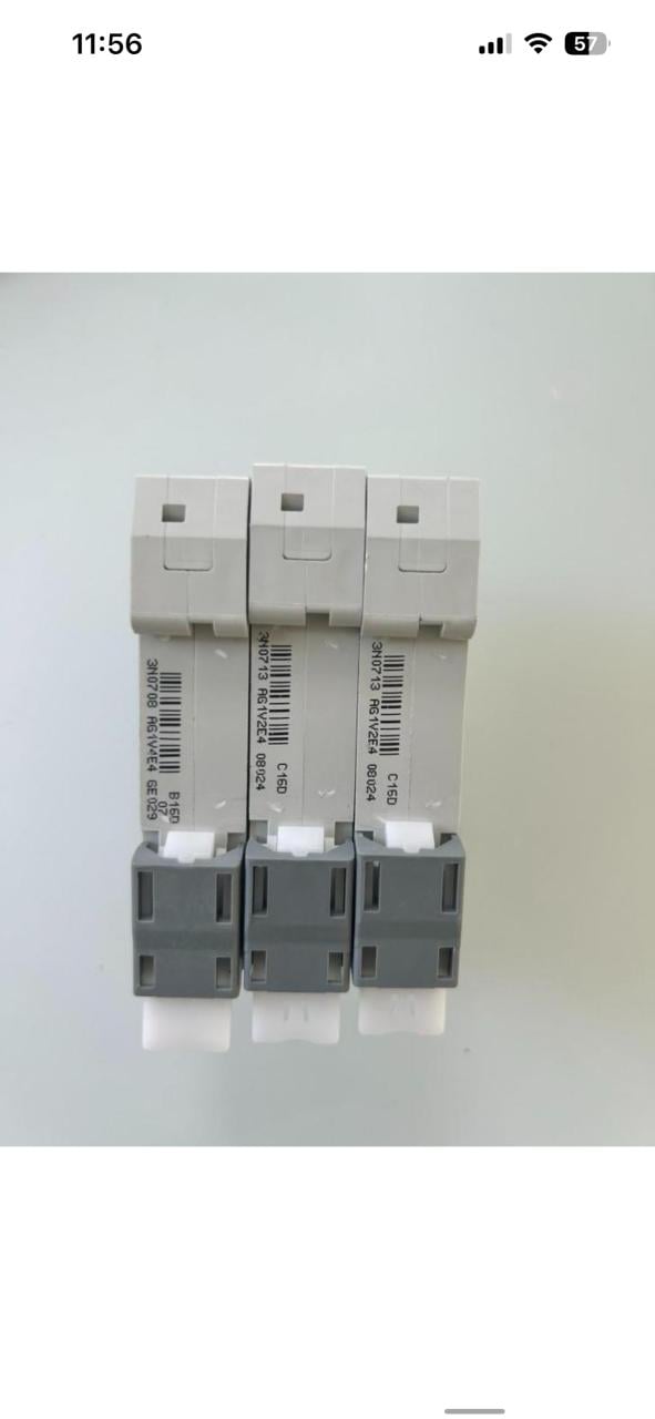 Installatieautomaten B16/C16/C25 (Hager,Merlin Gerin & EMAT)