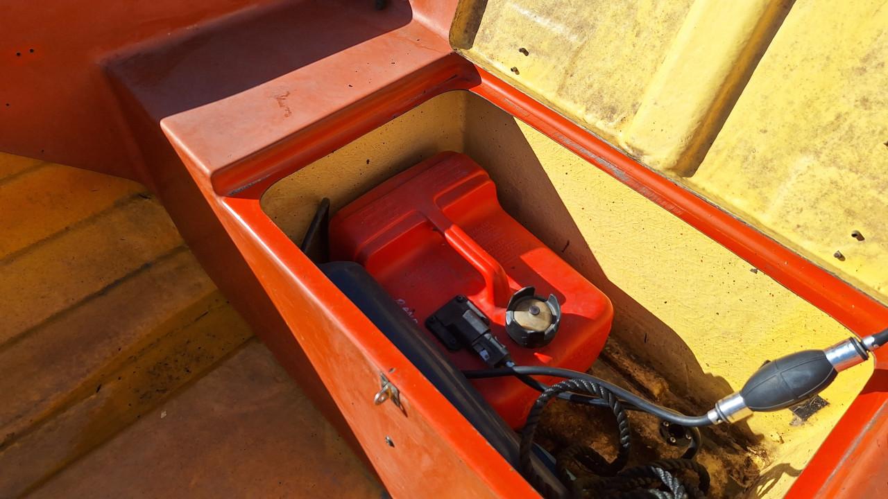 Rana 15 met 8 pk yamaha en trailer