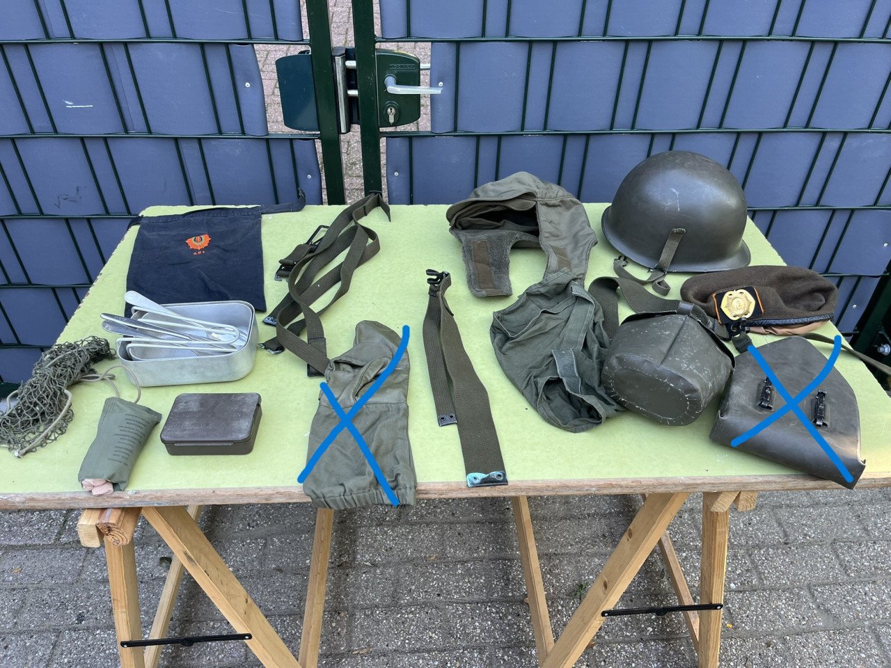 Militaire spullen
