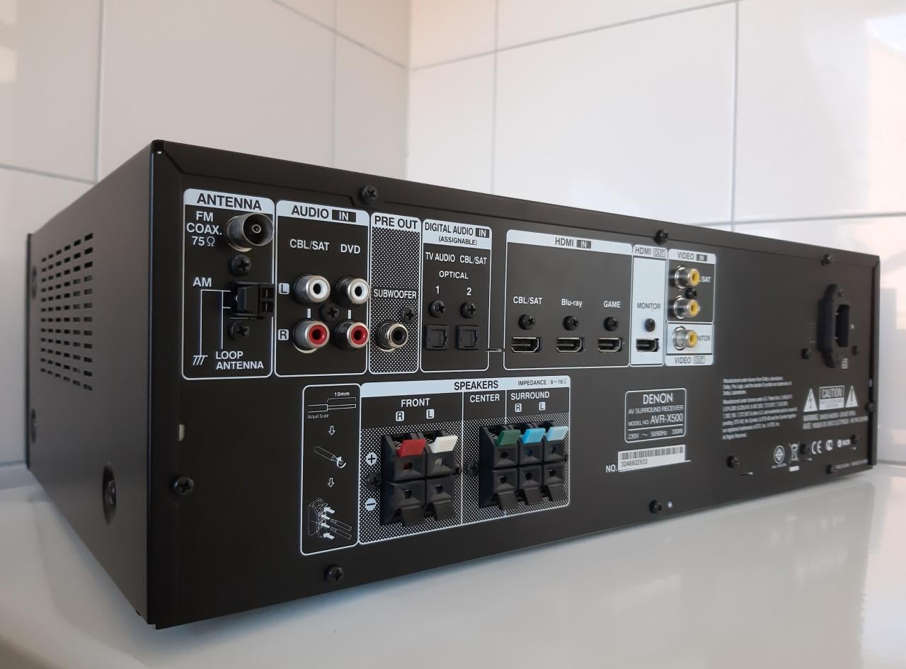 Denon AVR-X500 - AV Surround Receiver