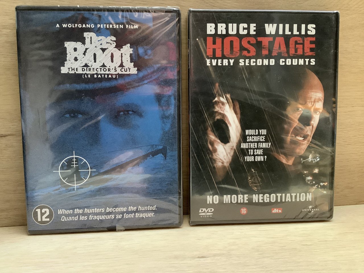 Stapeltje DVD’s, van alles wat.