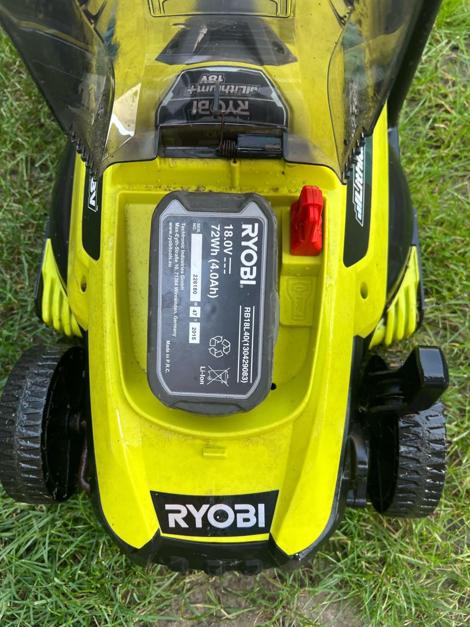 Ryobi accu grasmaaier