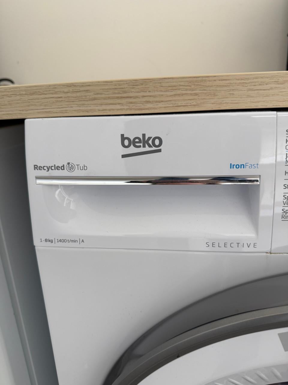 Beko wasmachine- 1 jaar oud