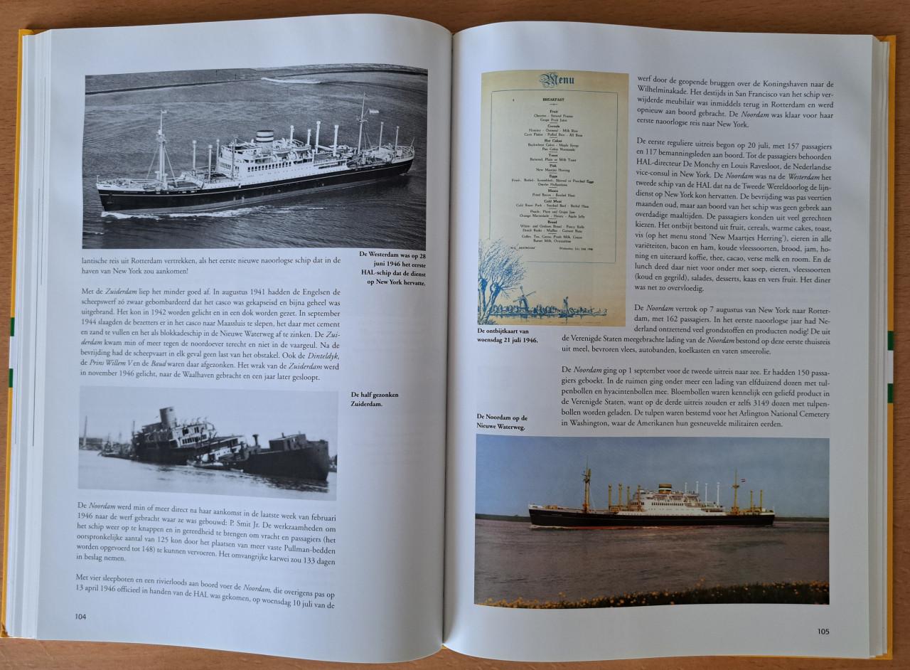 NOORDAM - 4 HAL schepen - Bram Oosterwijk