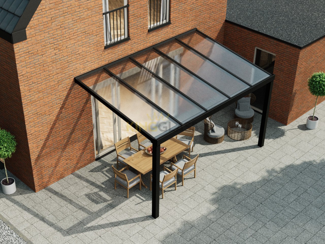 Overkapping / Veranda / Carport / Serre - Heavy Duty vanaf slechts € 849,-