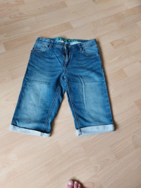 Stoere We blue ridge jeans korte broek 164