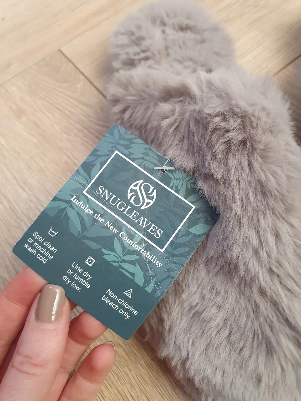 Snug Leaves dames sloffen | zacht & warm | nieuw |maat 38-39