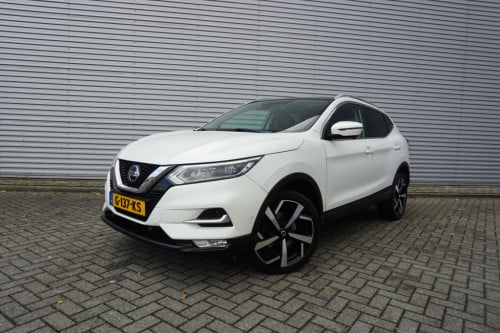 Nissan Qashqai 1.3 dig-t tekna climate / cruise / navi / camera / stoelverw