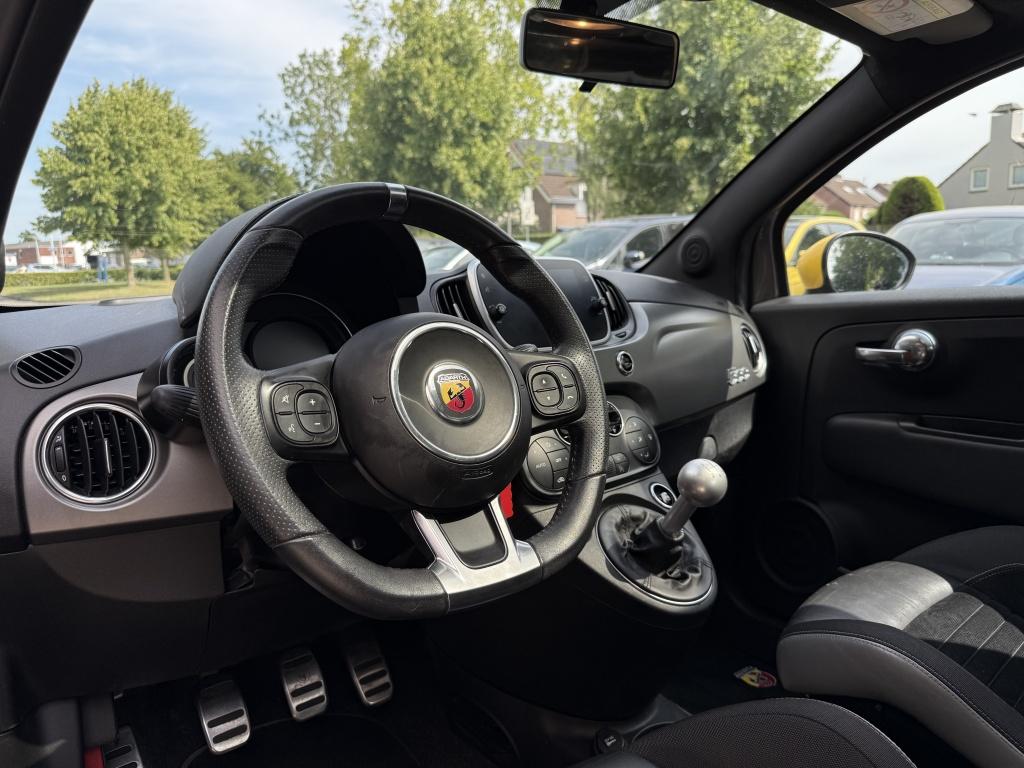 Fiat 500 1.4 t-j ab 595 pista // sabelt carbon stoelen //