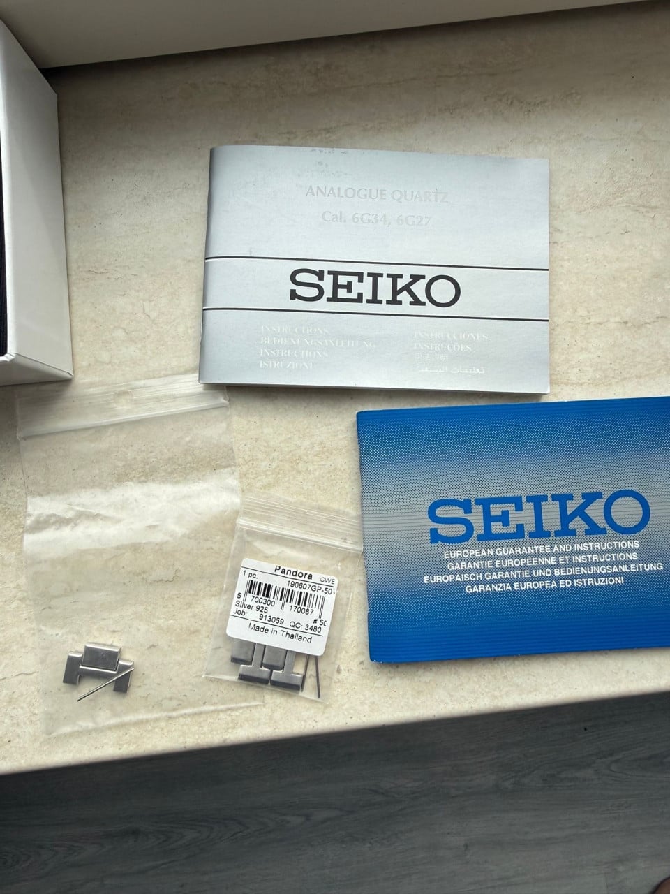 Seiko Premier horloge - Gedragen, goede staat, met bon