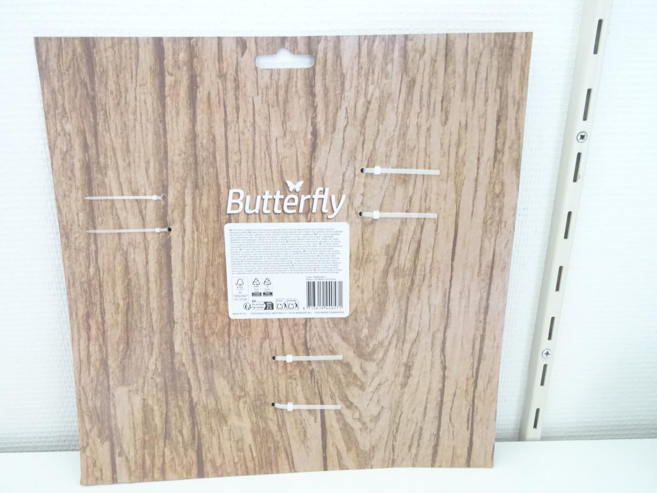 Nieuwe  Metalen   Decoratie  Vlinders   € 3,95 per set ( 2 voor  € 5,90 )