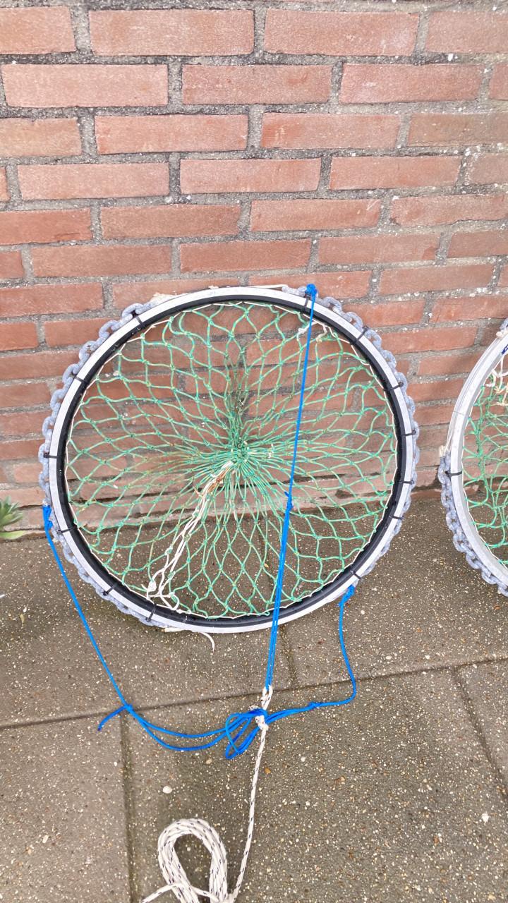 Hoepelnet/krabbenvisnet