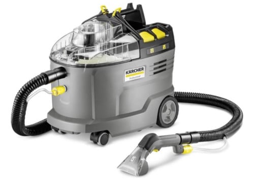 Te huur ! karcher puzzi 9/1 bp bekleding en tapijtreiniger