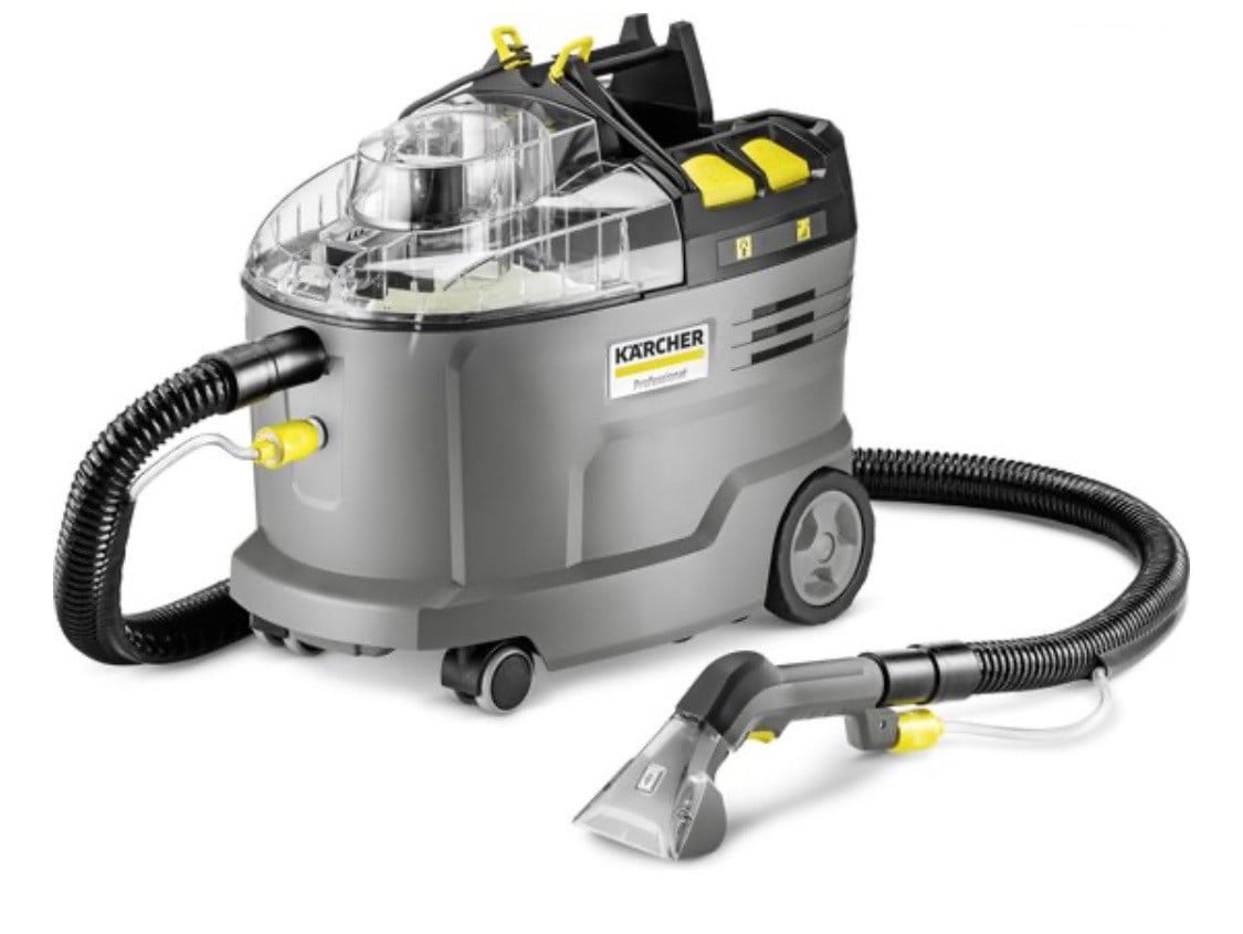 Te huur ! karcher puzzi 9/1 bp bekleding en tapijtreiniger