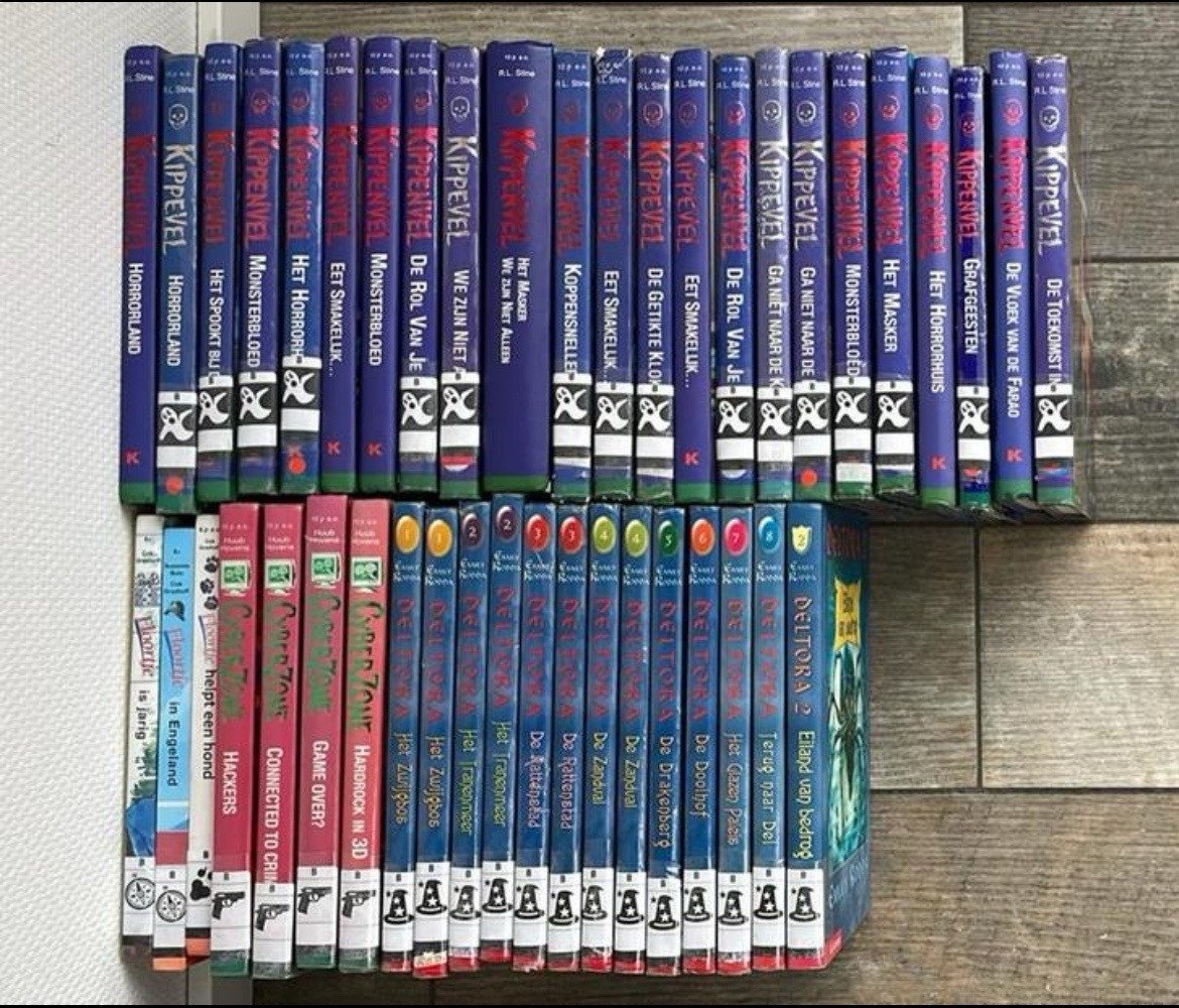 Kinderboeken - Floortje, Kippenvel, Cyberzone, Deltora
