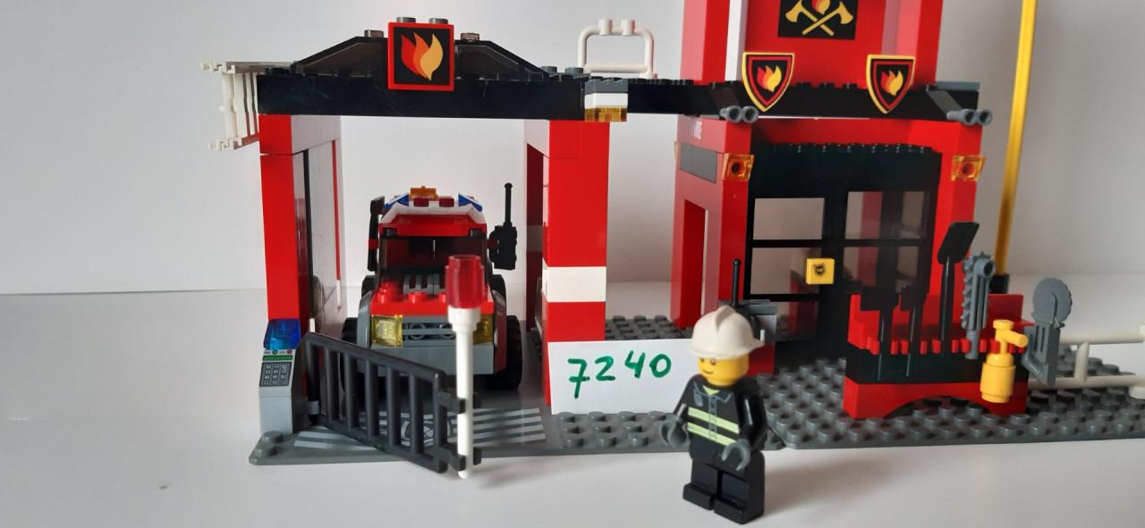 Lego City 7240 brandweerkazerne
