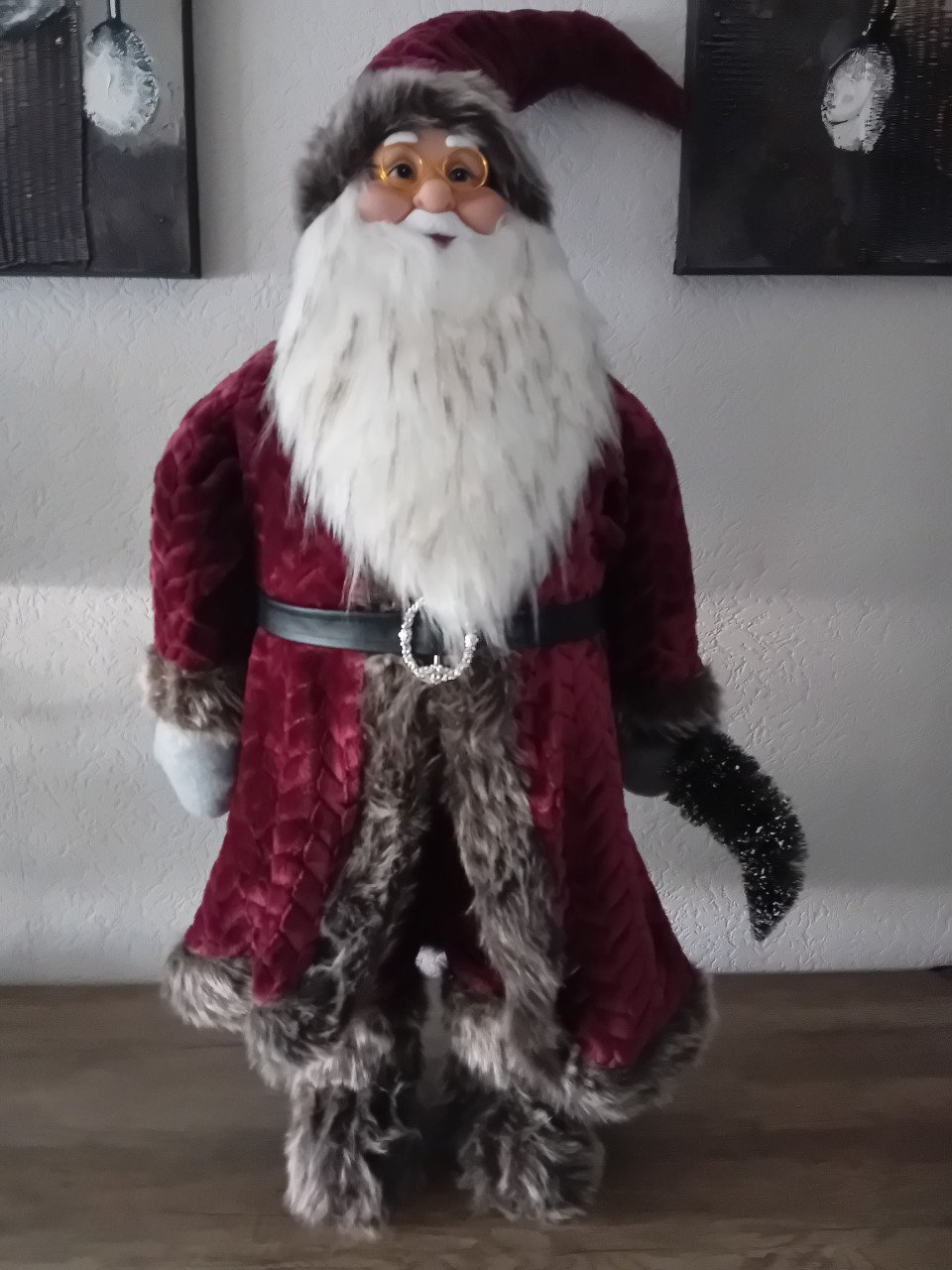 Grote mooie kerstman
