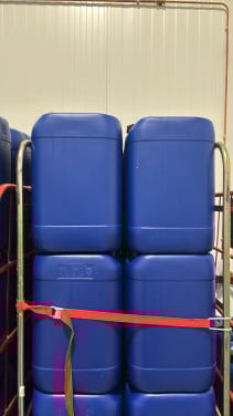Jerrycan Blauw 25 liter LEEG