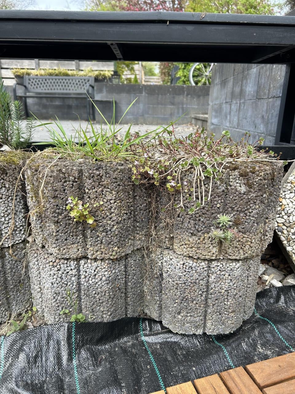 Stapelblokken tuin (12x)