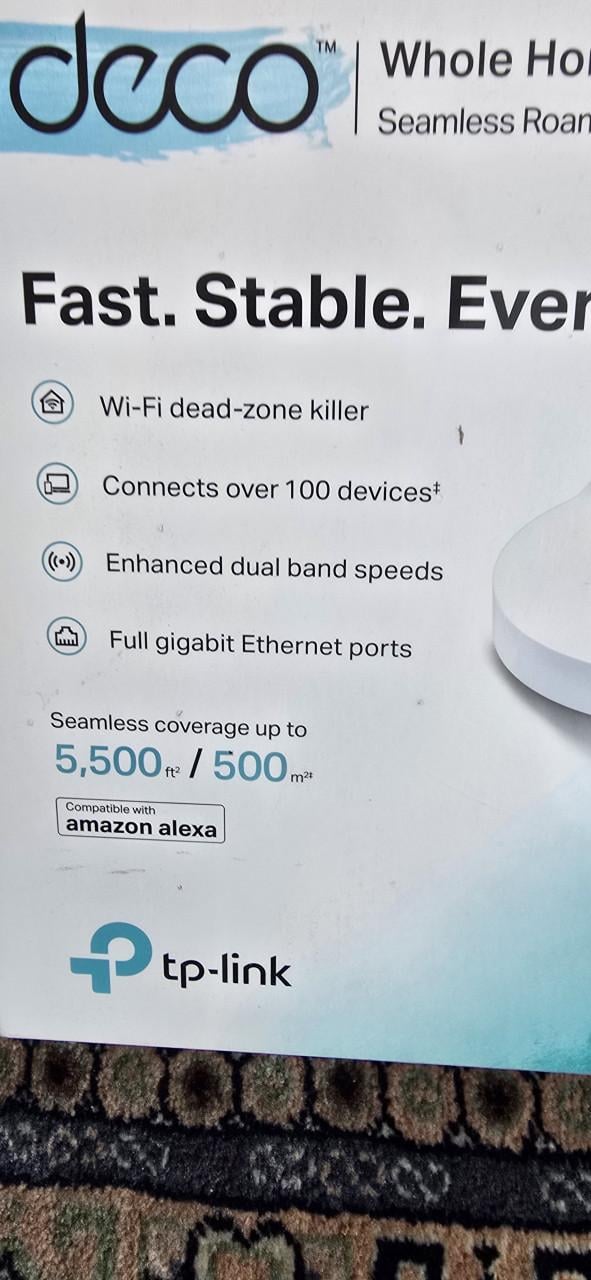 TP-LINK DECO M5  AC1300 WI-FI SYSTEEM NIEUW GESEALD IN DOOS
