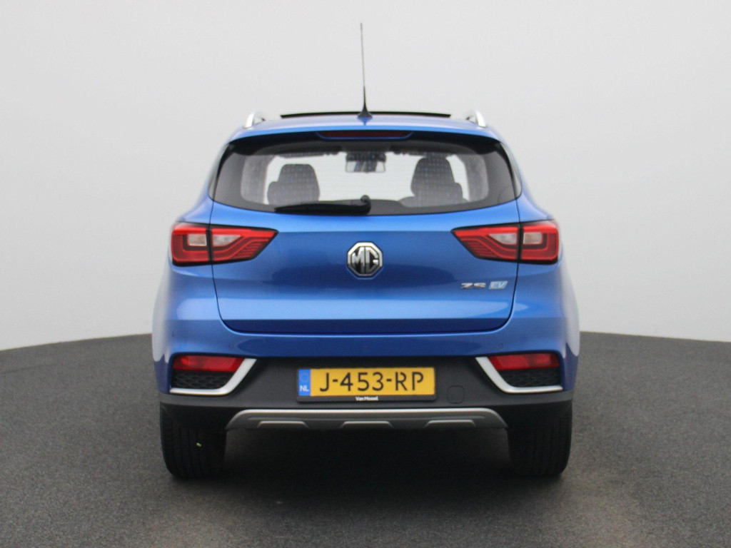 MG Zs-ev luxury 45 kwh | automaat | panoramadak | lederen bekleding | achte
