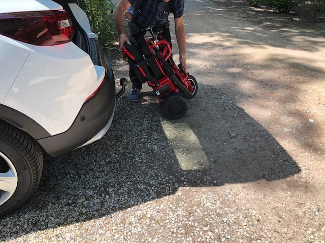 Kwaliteit Opvouwbare Scootmobiel. Een betere is er niet !