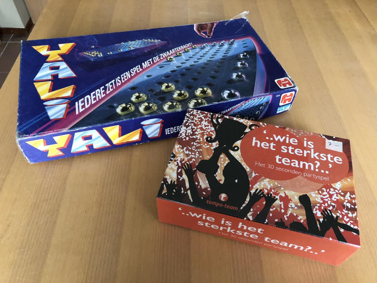 Te koop diverse spelen voor volwassenen.(z.g.a.n.).