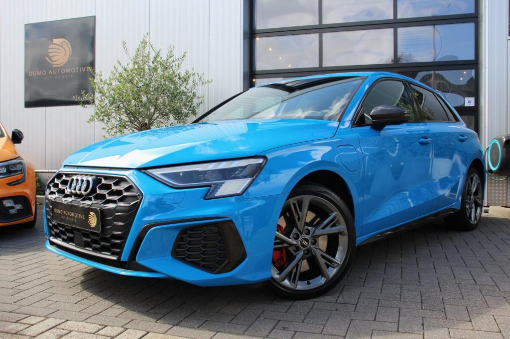 Audi A3 sportback 45 tfsi e s-line - matrix - turbo blauw - dab - virtual c