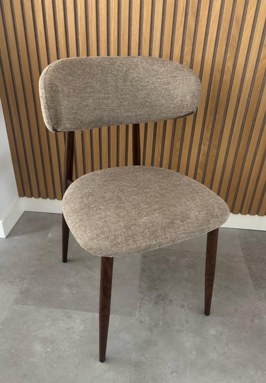 HUUS Japandi eetkamerstoelen, 5 stuks, NIEUW