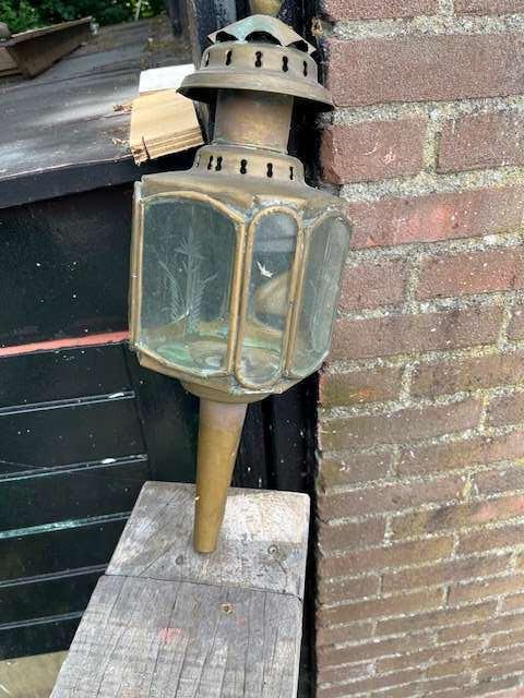 1 Koetslamp messing