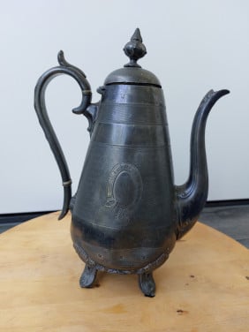 Antieke Koffie - Theepot.