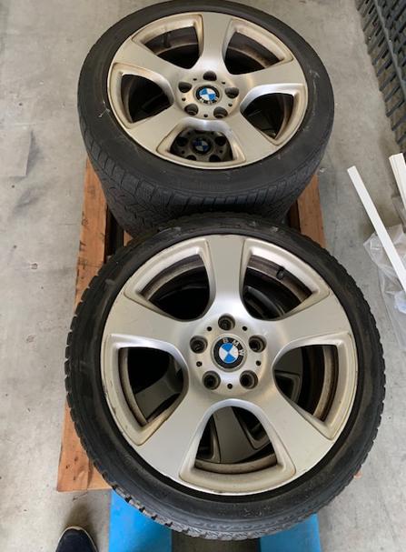 BMW velgen met winterbanden