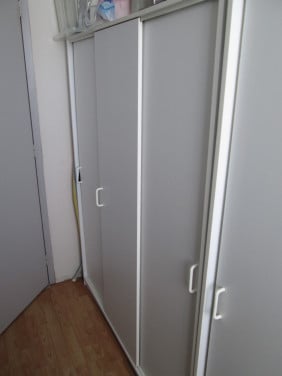 Schuifdeur hang/legkast  3 deurs