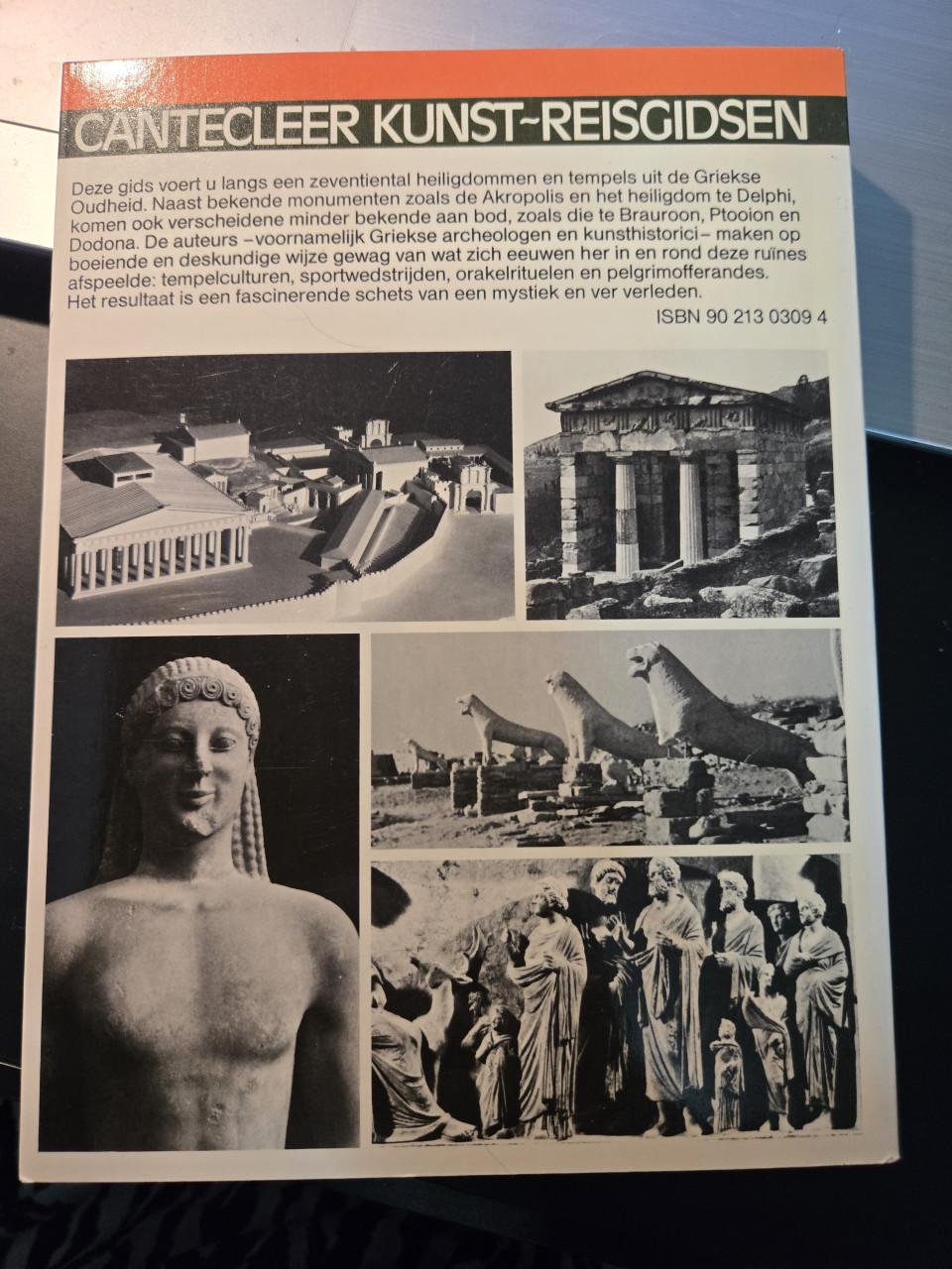 Boek: Griekenland 1986 1e druk Heiligdommen en godensteden