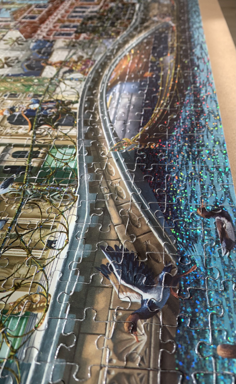 Holografische puzzel 1000 stukjes
