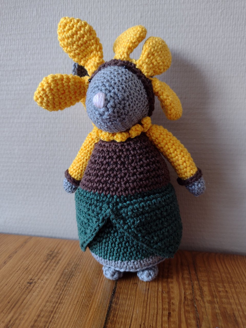 Gehaakte bloemen muizen