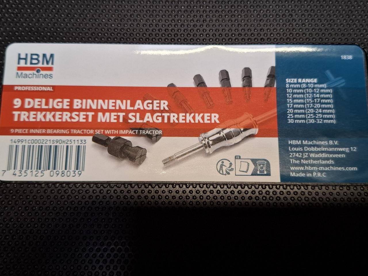 Binnenlager trekkerset HBM